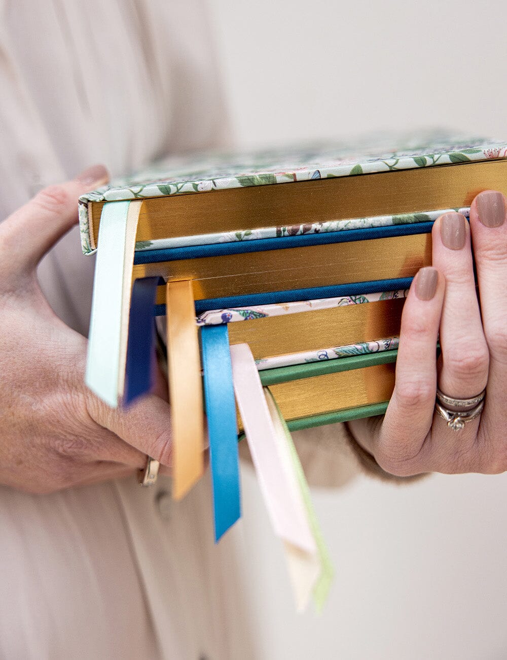 Bespoke Letterpress Linen Bound Bullet Journal