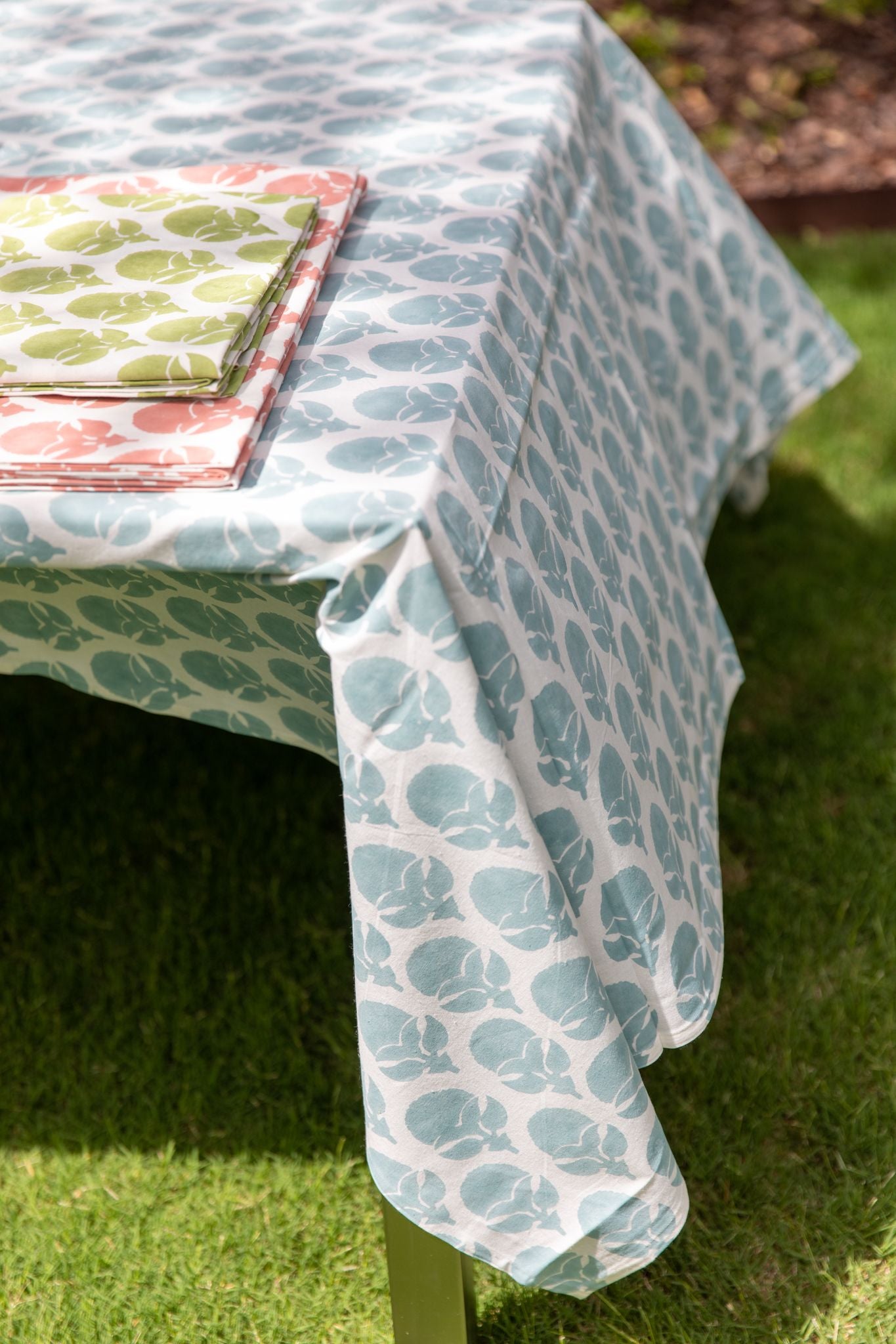 Mandalay Designs Buttercup Table Linen - Terracotta