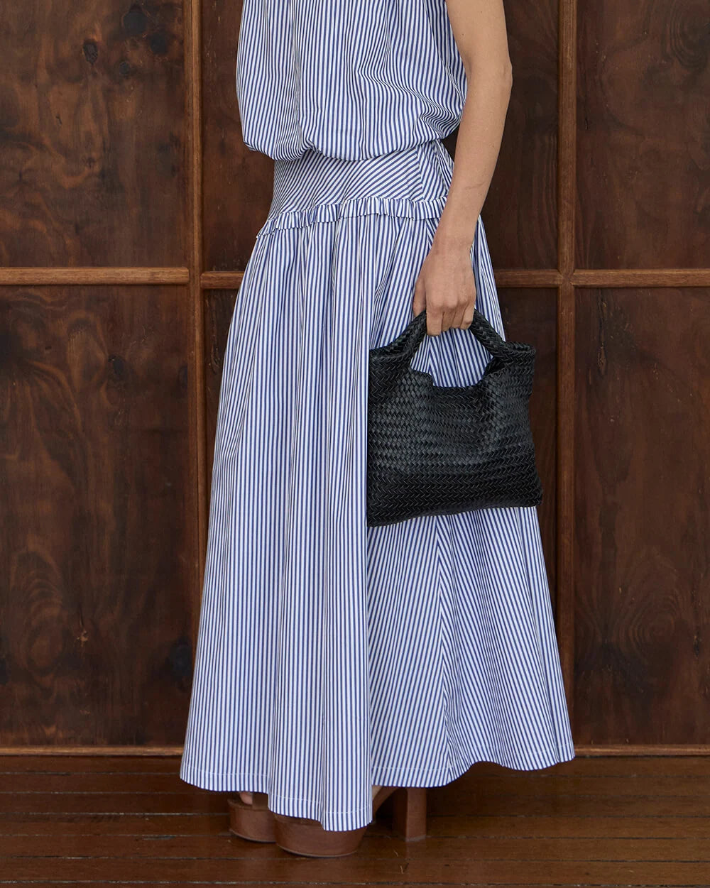 Arlingtone Milne Grace Skirt - Stripe Cotton