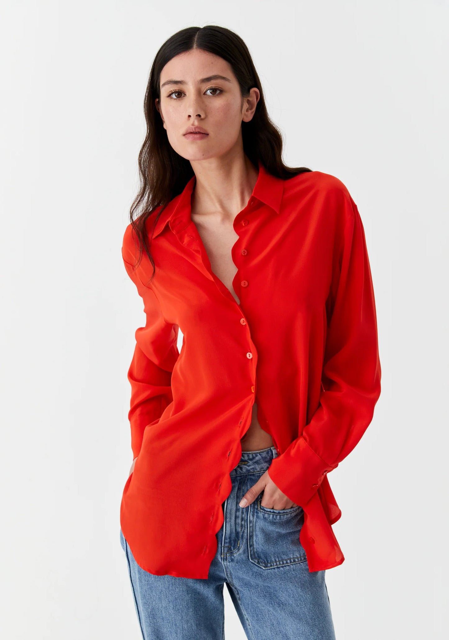 Morrison Hazel Silk Shirt