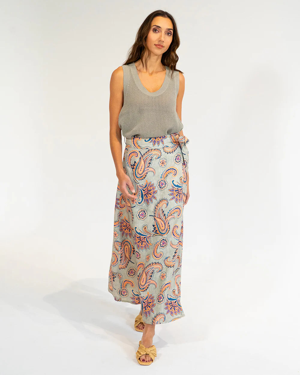 Elms + King Palm Cove Knit Tank