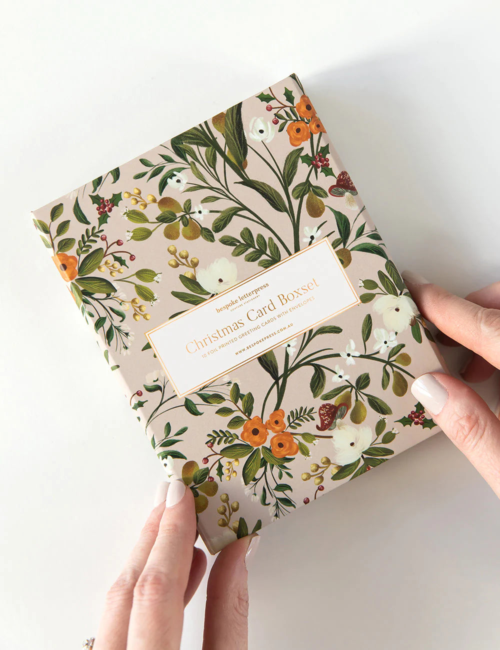 Bespoke Letterpress Christmas Greeting Card Boxsets WAS $35