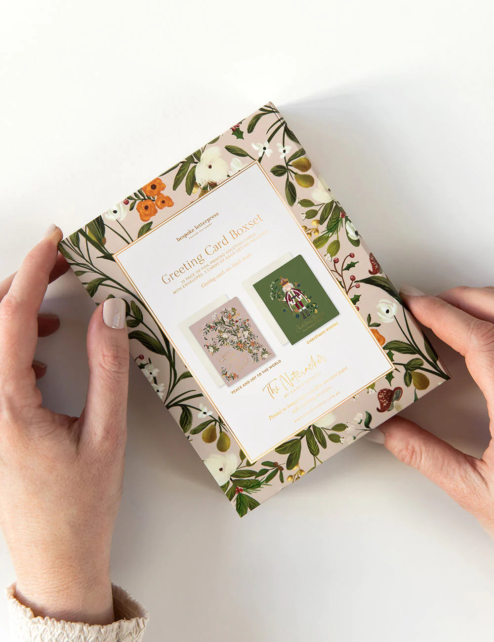 Bespoke Letterpress Christmas Greeting Card Boxsets WAS $35