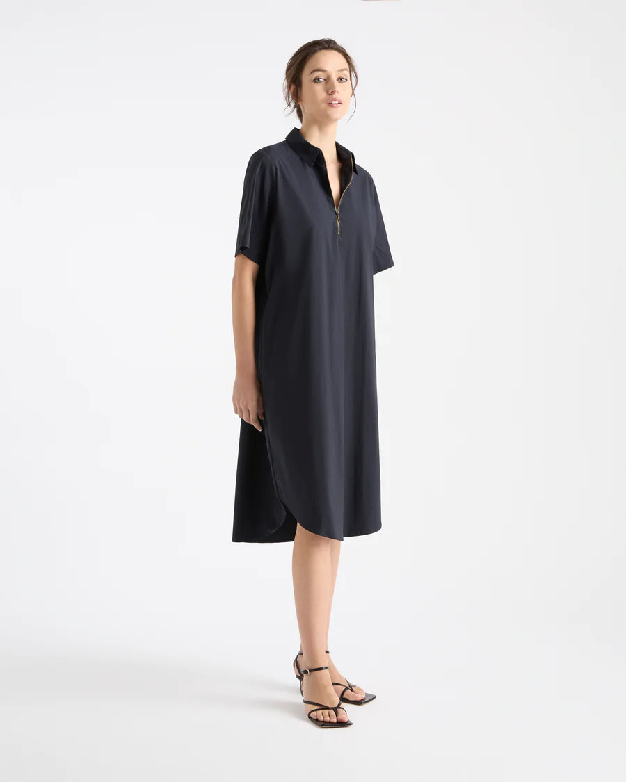 Mela Purdie SS Zip Front Dress
