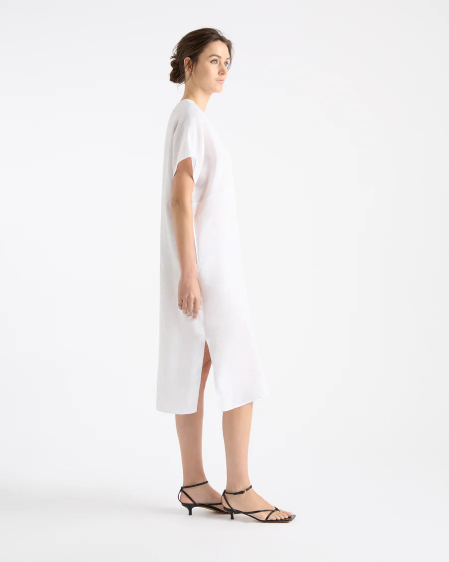 Mela Purdie Linen Wedge Dress WAS $345