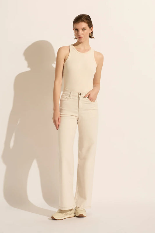 Outland Denim Mia Mid Wide Leg Jean WAS $260
