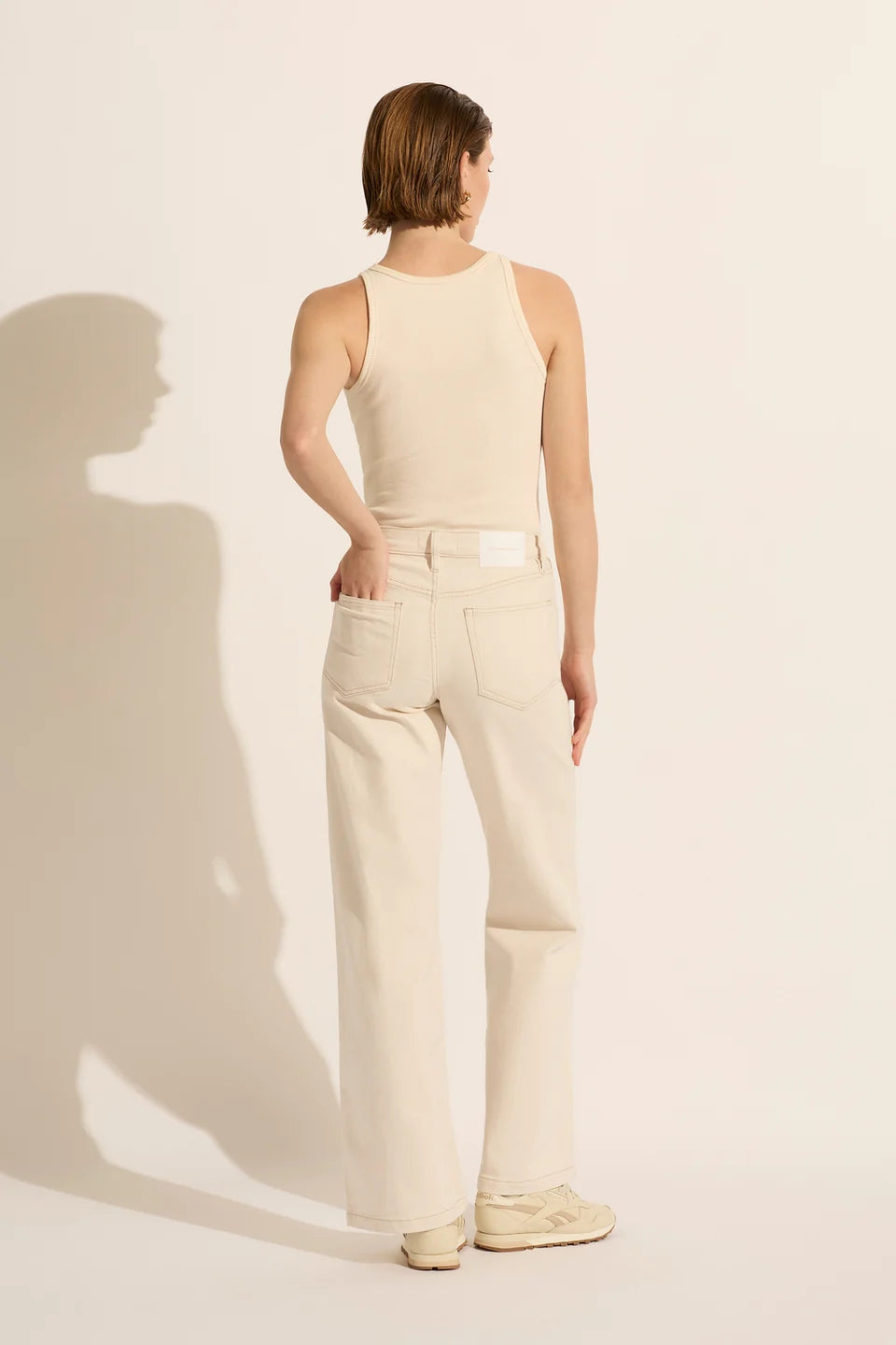 Outland Denim Mia Mid Wide Leg Jean WAS $260
