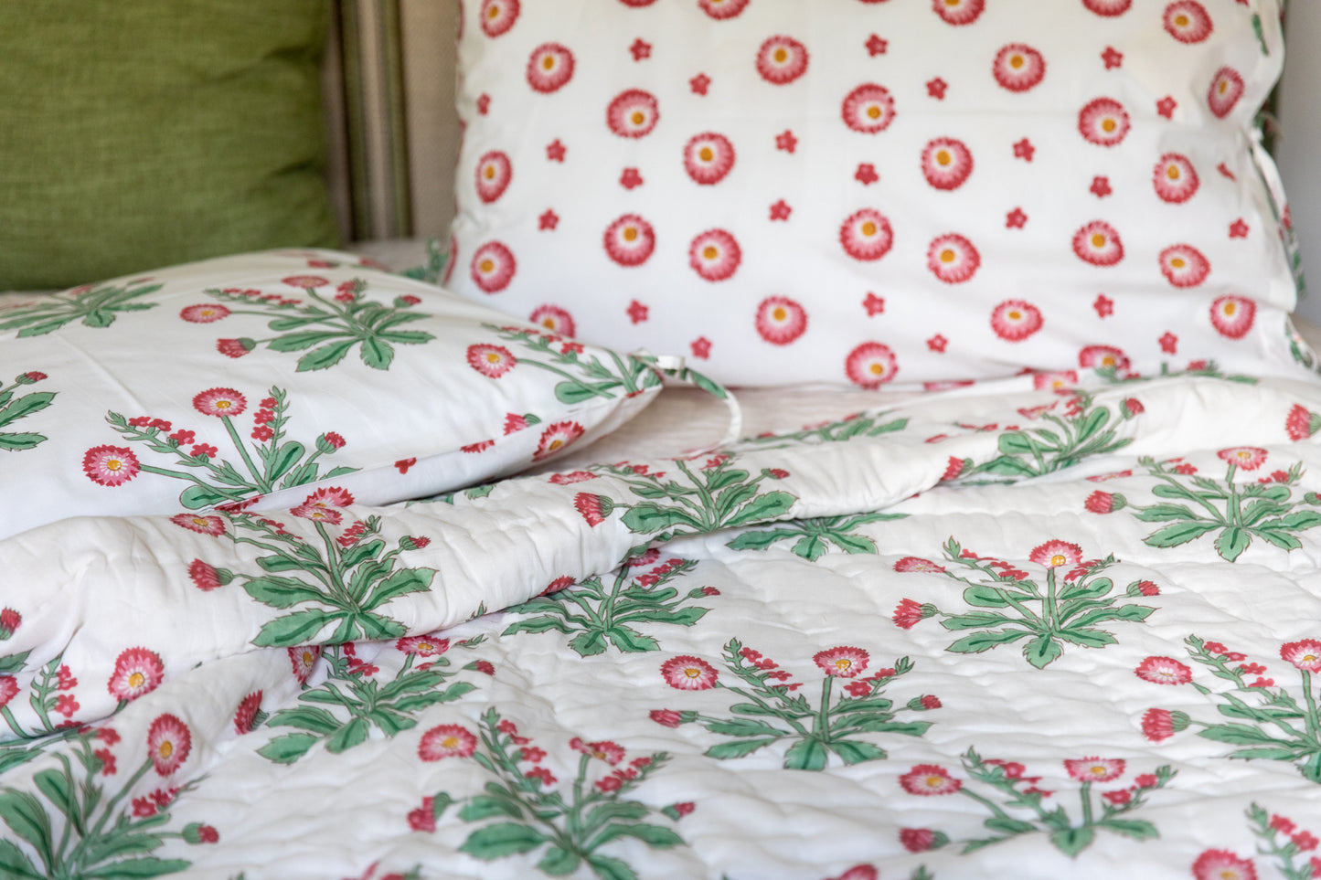 Mandalay Designs Seaweed Flower Bed Linen HALF PRICE