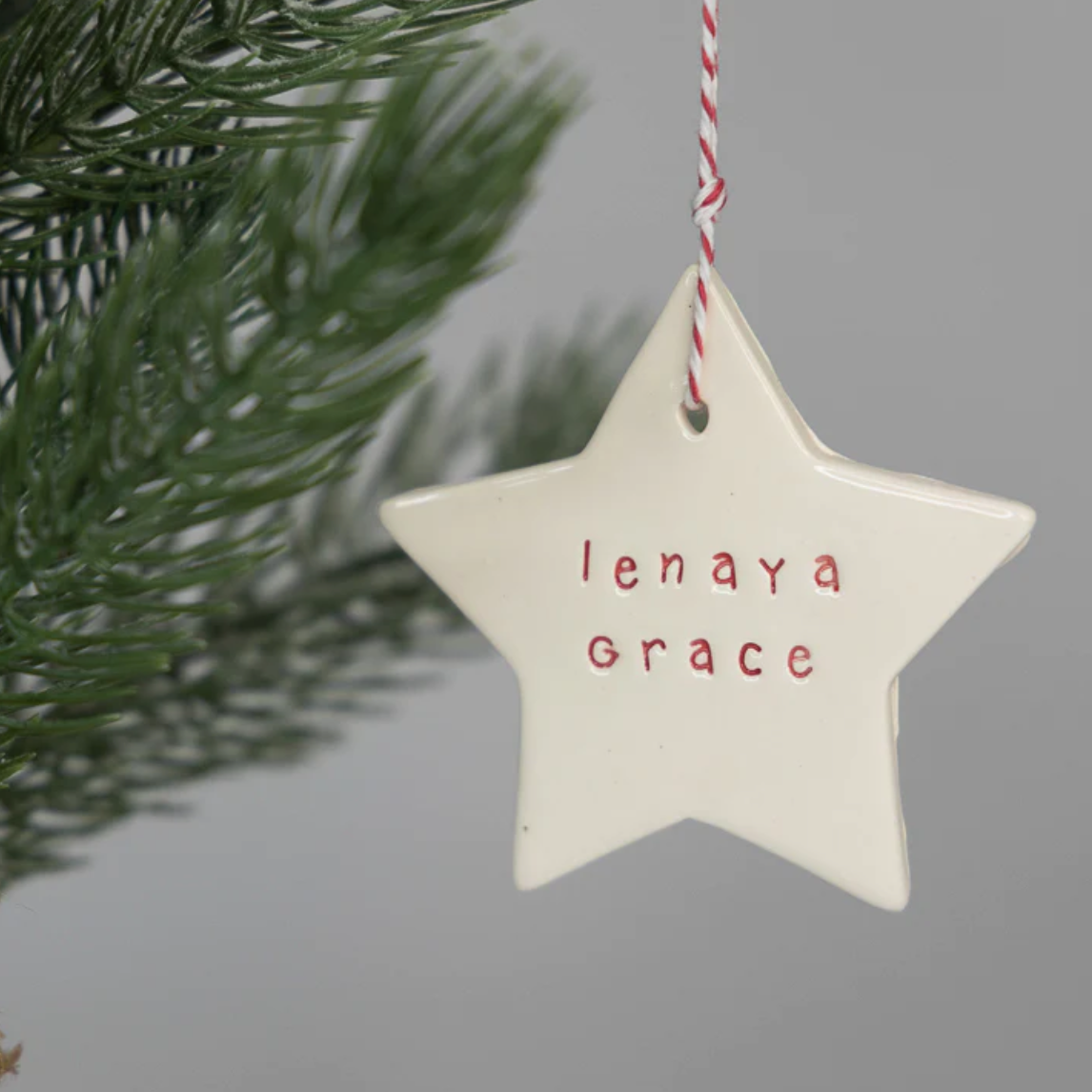 Caroline C Personalised Christmas Decoration