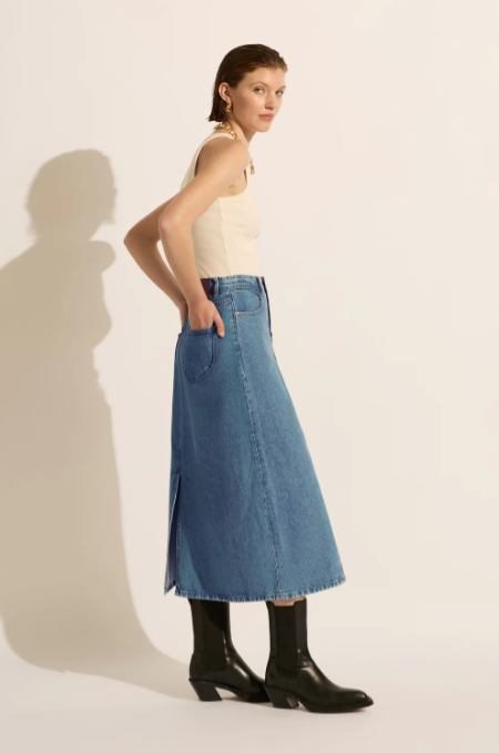Outland Denim Ruby Maxi Skirt WAS $290