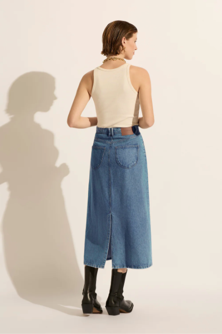 Outland Denim Ruby Maxi Skirt WAS $290