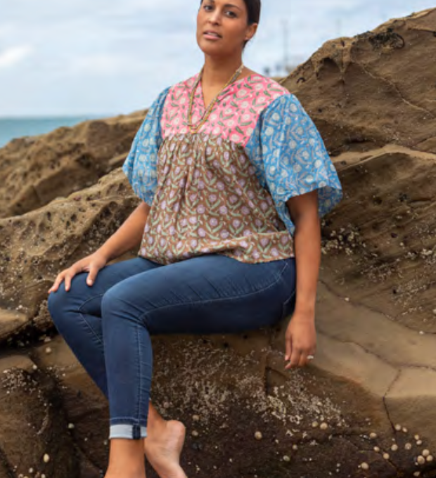 Mandalay Designs Daisy Chain Top