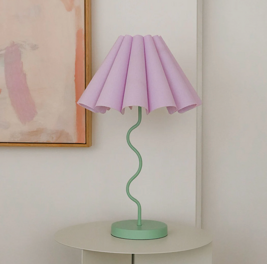 Cora Lilac + Pastel Green Tabel Lamp