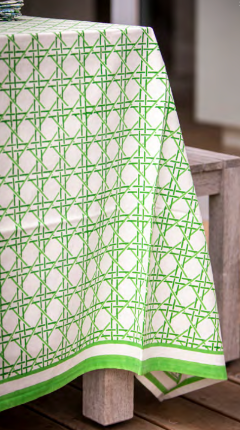 Mandalay Designs Rattan Kelly Green Napkin Set HALF PRICE