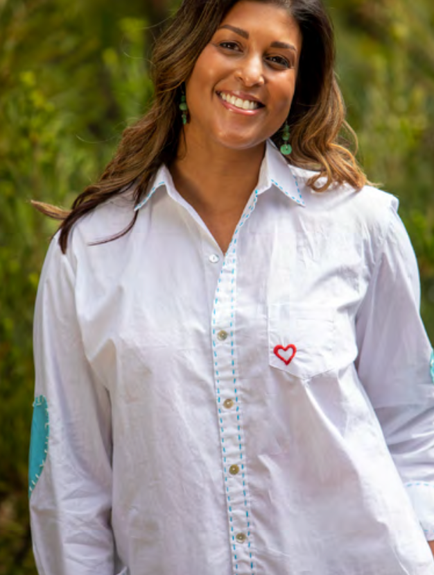 Mandalay Heart on Sleeve Shirt