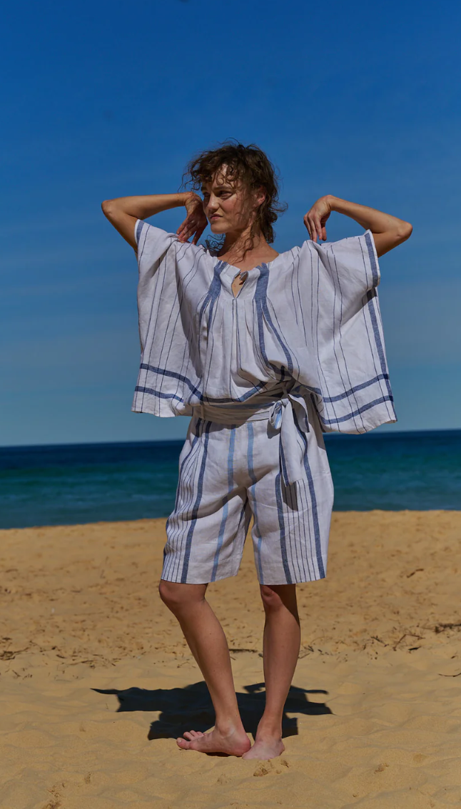 Porcelain Mata Belted Short WAS $290