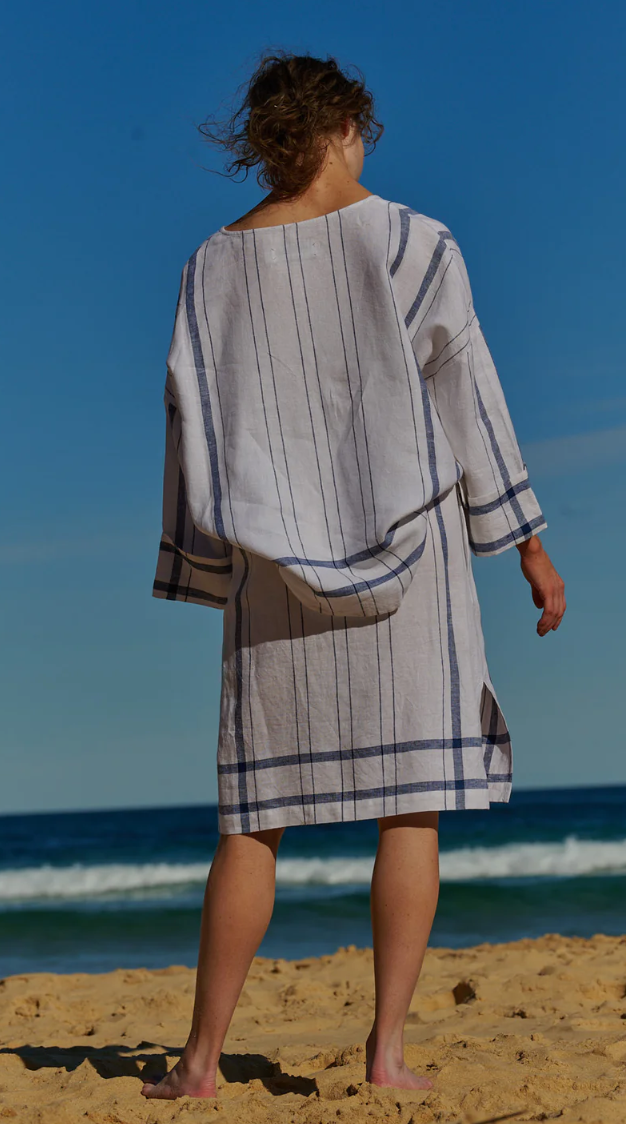 Porcelain Tide Sarong Skirt WAS $320