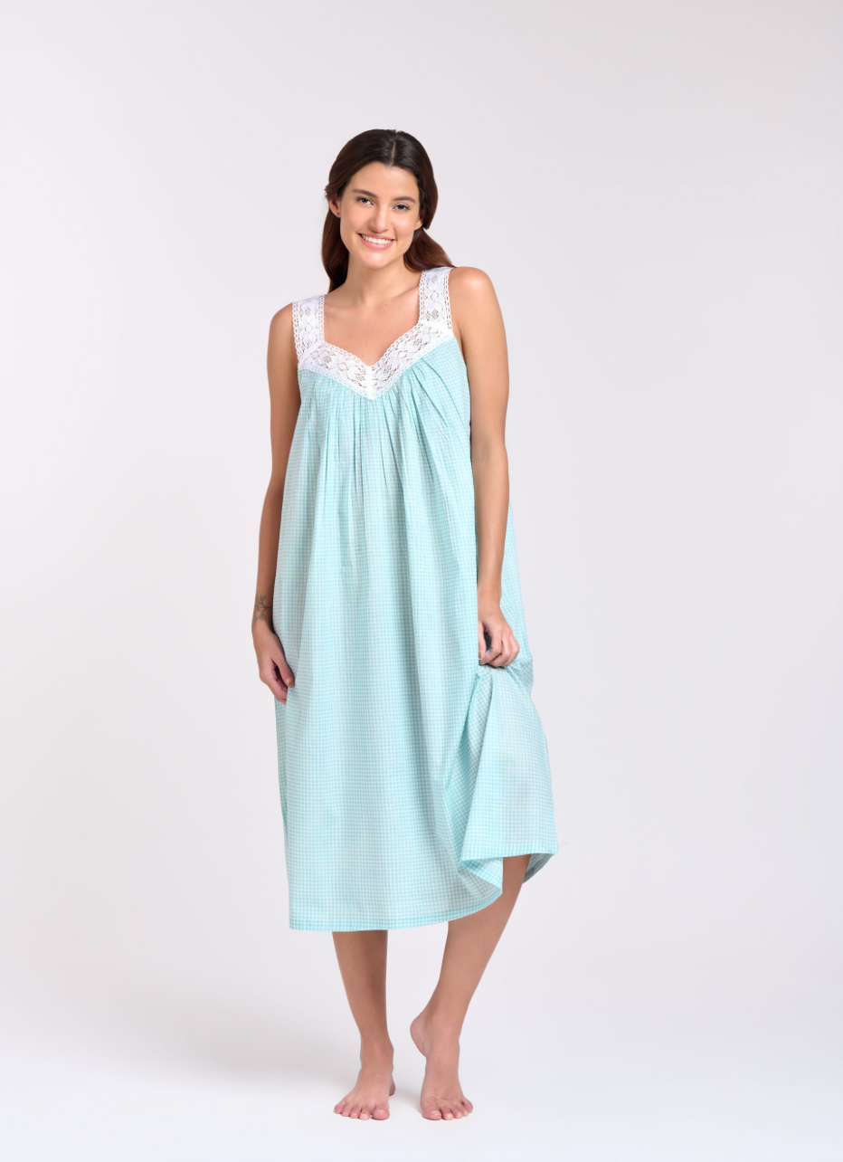 Laced V-Neck Nightie HALF PRICE