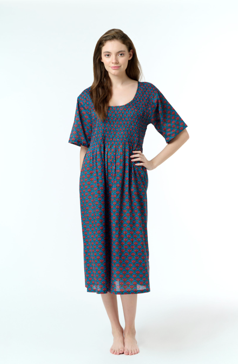 Shirred Bodice Nightie WAS $70