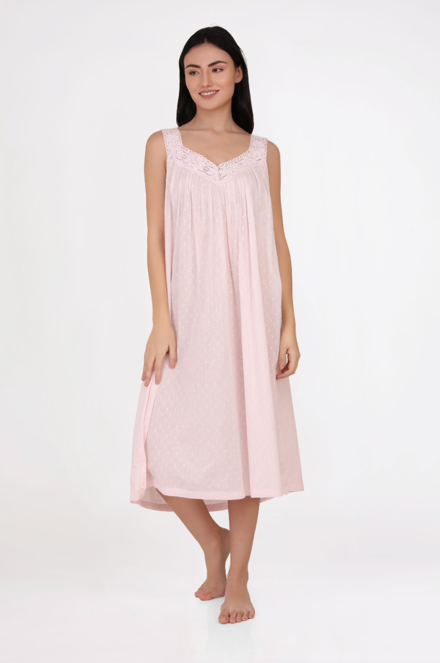 Laced V-Neck Nightie HALF PRICE