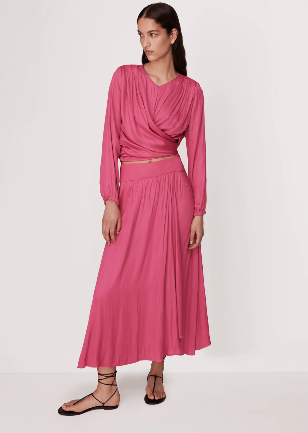 Morrison Oriana Wrap Top WAS $300