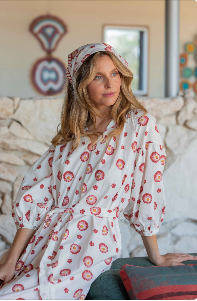 Mandalay Seaweed Bud Maxi Dress WAS $245