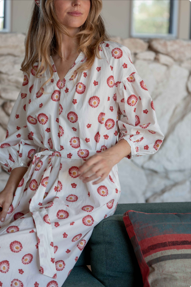Mandalay Seaweed Bud Maxi Dress WAS $245