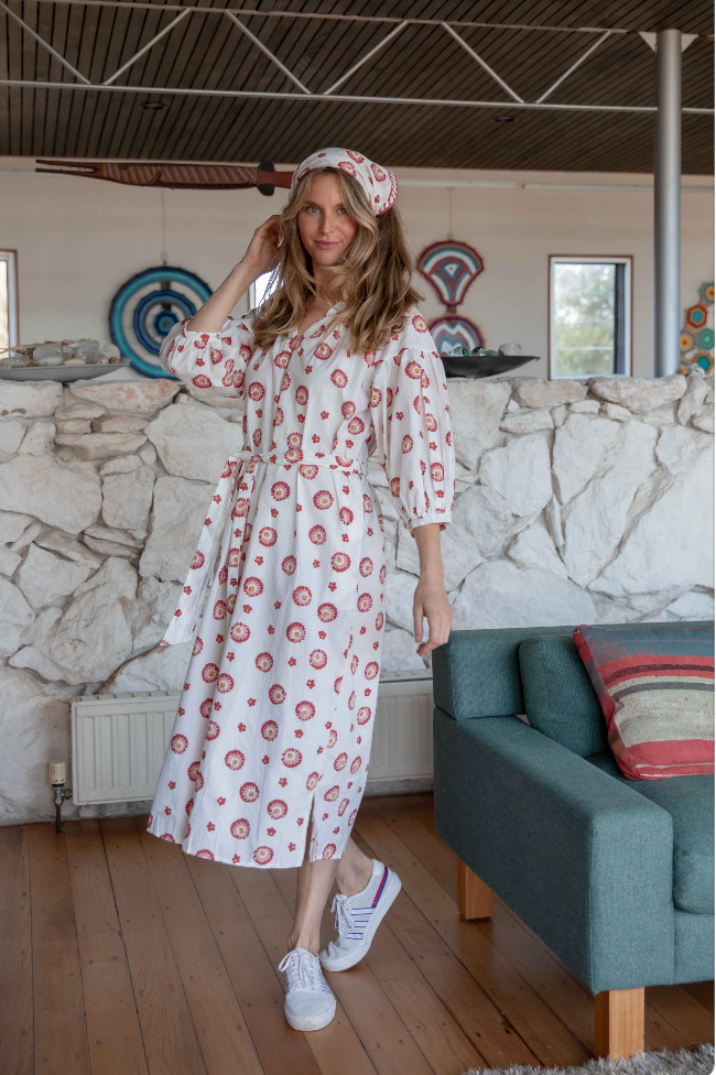 Mandalay Seaweed Bud Maxi Dress WAS $245