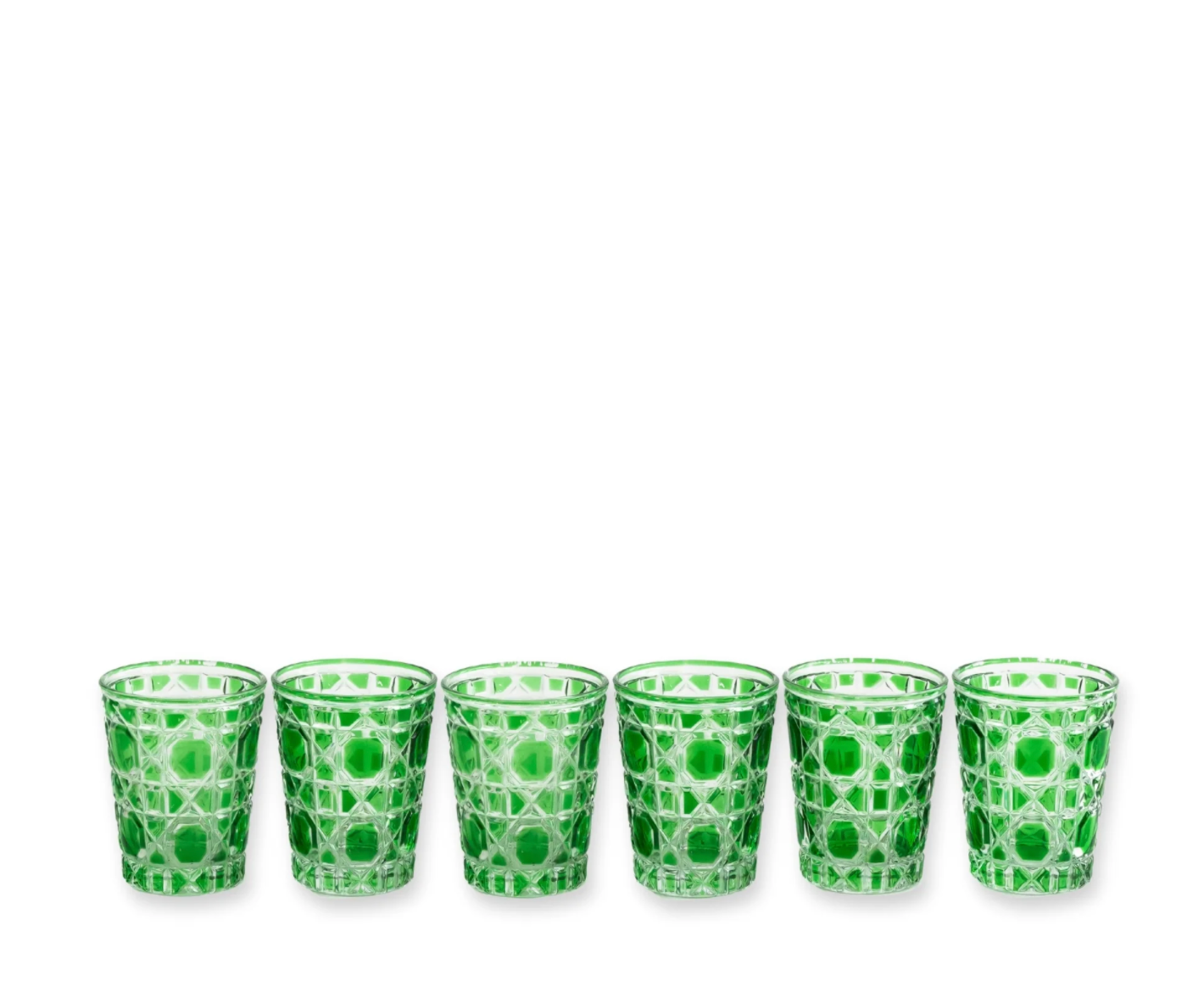 Geometric Glass Tumbler Sets