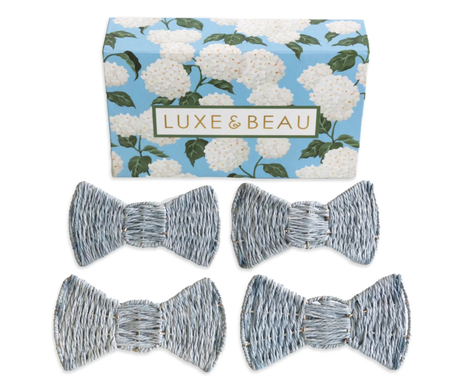 Bow napkin Ring Set
