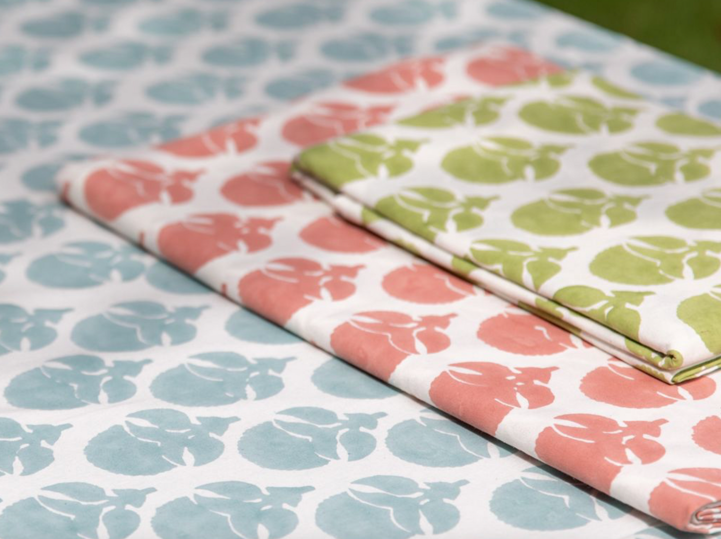 Mandalay Designs Buttercup Table Linen - Terracotta