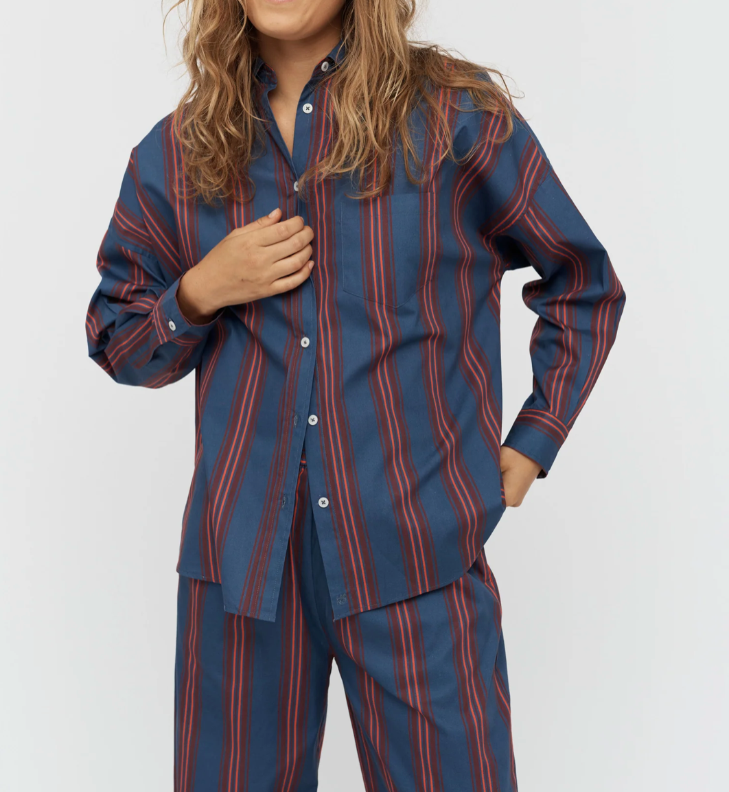 LMND Chiara Classic Stripe Shirt WAS $190