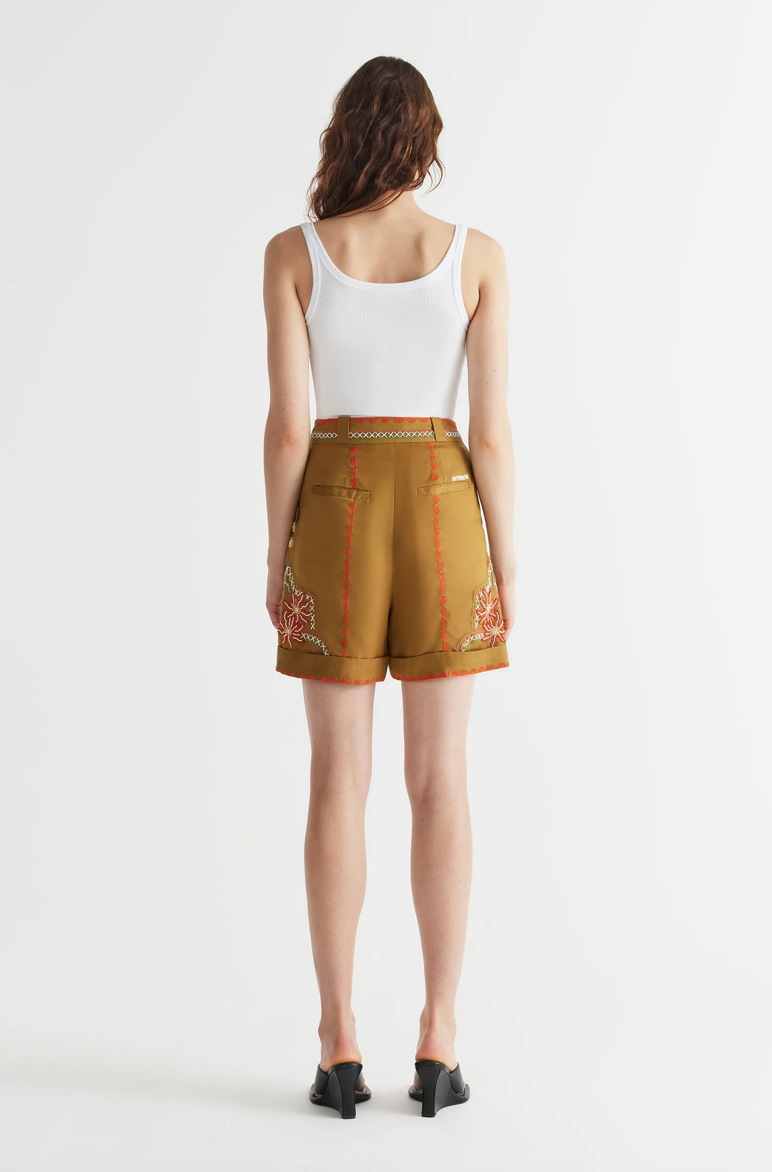 Antipodean Flower Seeker Tuck Short WAS $545