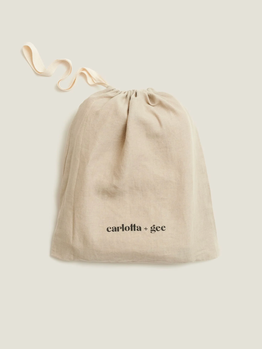 Carlotta + Gee Yellow Stripes Bed Linen