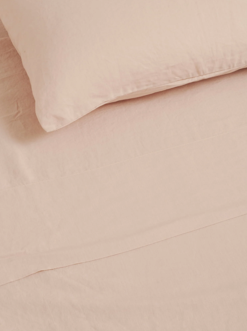 Carlotta + Gee Blush Bed Linen