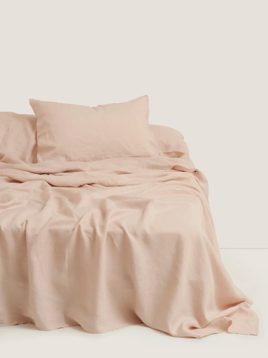 Carlotta + Gee Blush Bed Linen