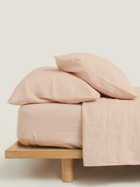 Carlotta + Gee Blush Bed Linen