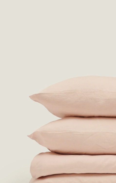 Carlotta + Gee Blush Bed Linen