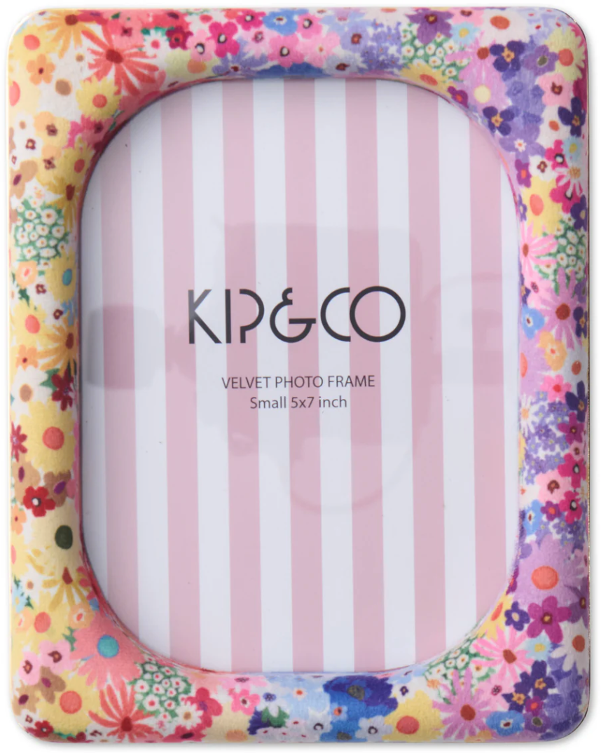 Kip & Co Velvet Photo Frame
