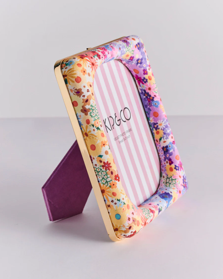 Kip & Co Velvet Photo Frame