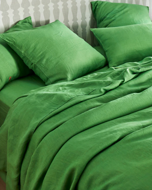 Kip & Co Green Tea Bed Linen