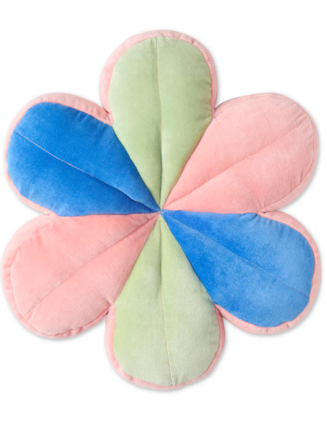 Kip & Co Dainty Velvet Petal Cushion