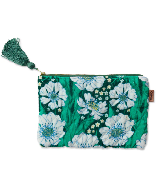 Kip & Co Velvet Cosmetics Purse