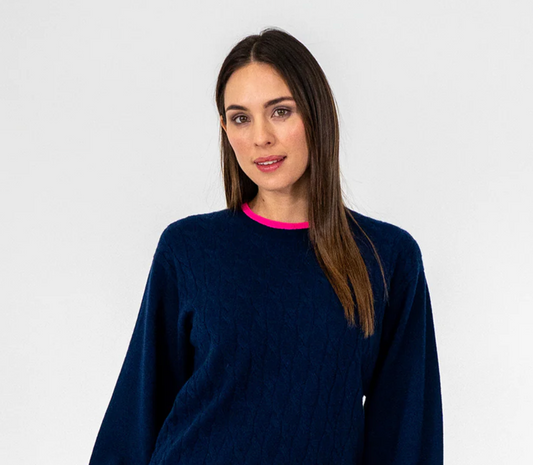 Arlington Milne Contrast Cath Sweater WAS $390