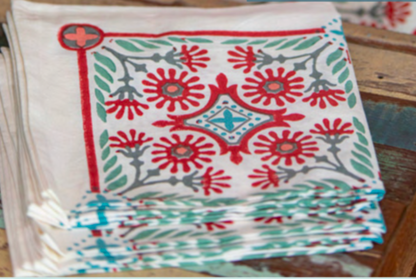 Mandalay Designs Tiles tablecloth
