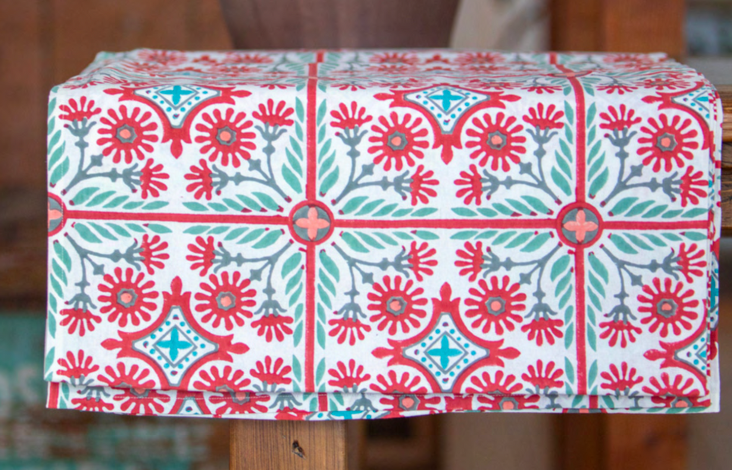 Mandalay Designs Tiles tablecloth