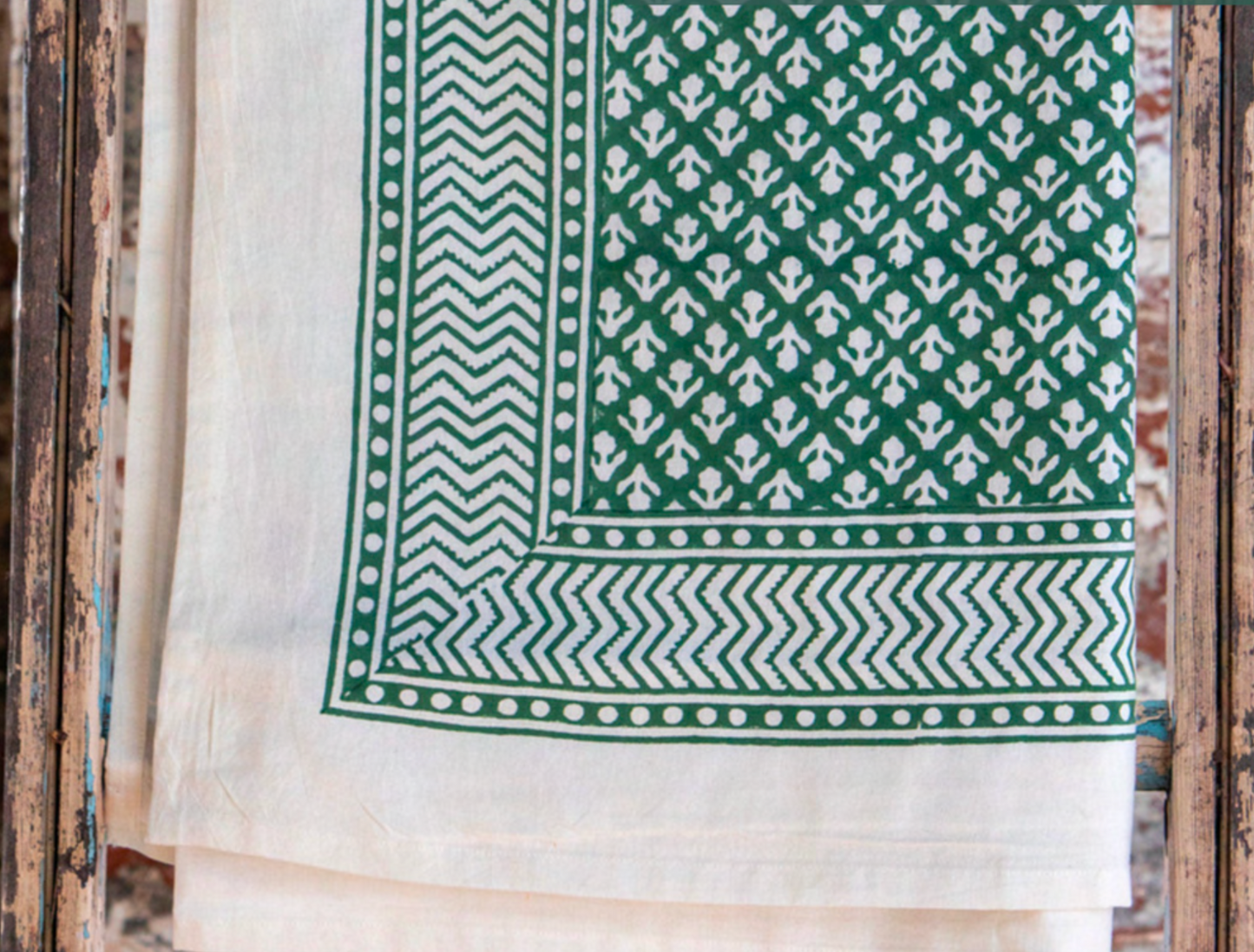 Mandalay Designs Rosemary Nomad Buti Table Linen