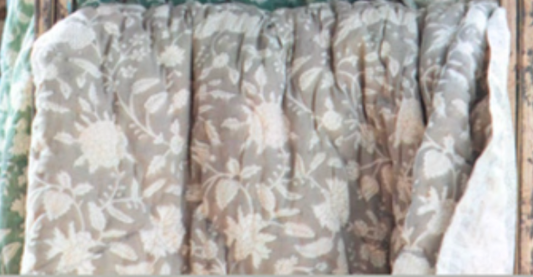 Mandalay Designs Dove Floral Vine Bed Linen