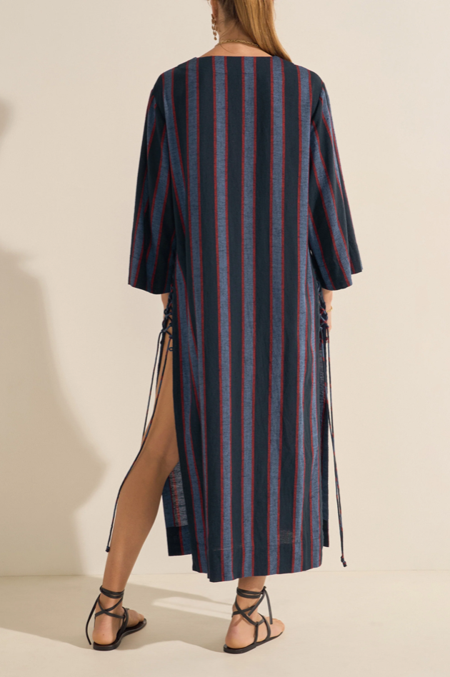 Ilio Nema Sunion Tinos Stripe Caftan