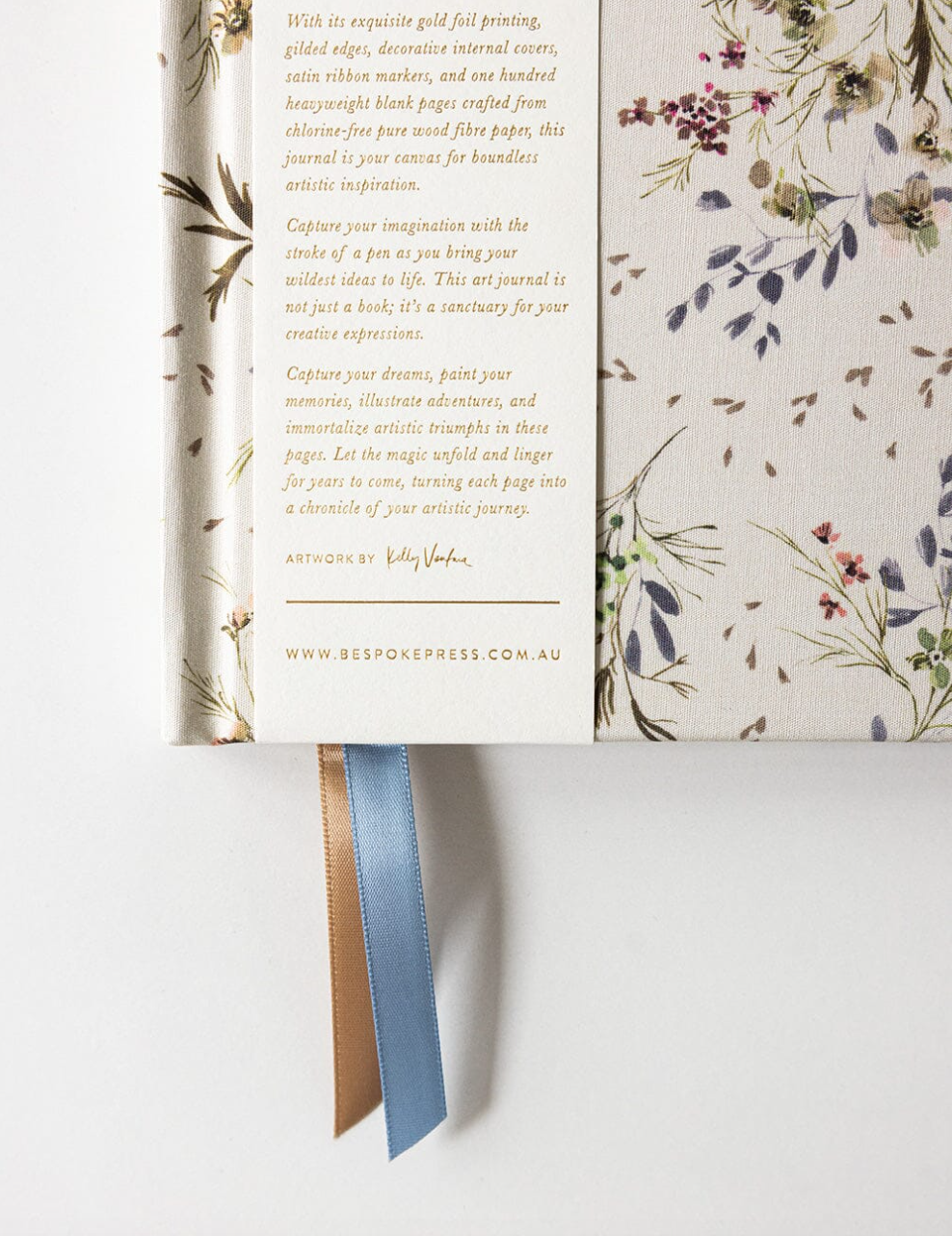 Bespoke Letterpress A4 Linen Bound Art Sketch Journal